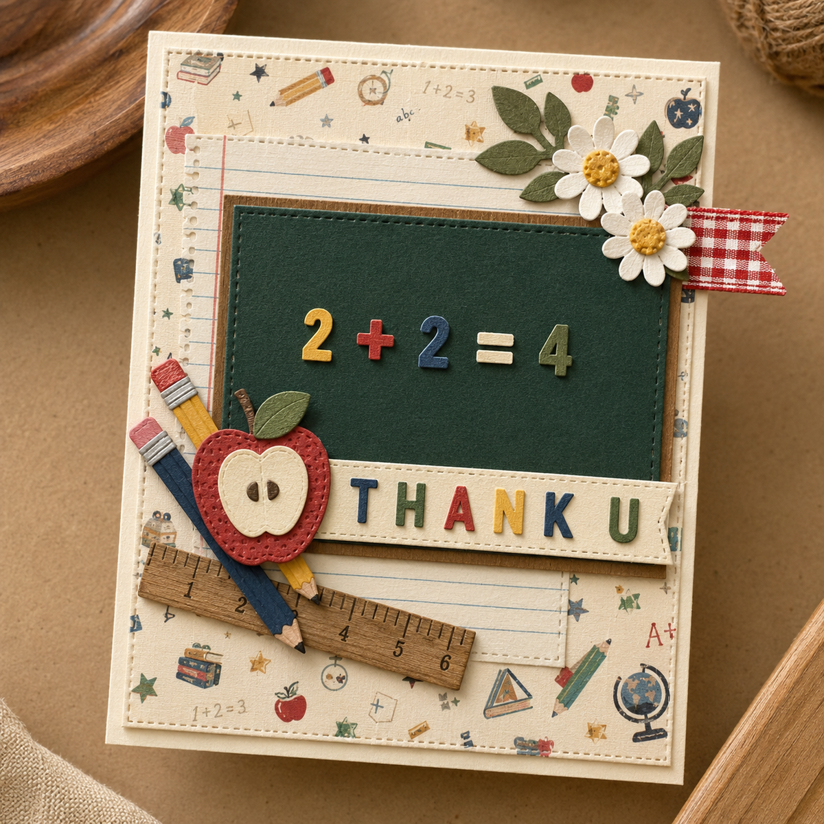 Alphabet and Number Background Metal Cutting Die for Card Making Scrapbooking and Mixed Media Crafts