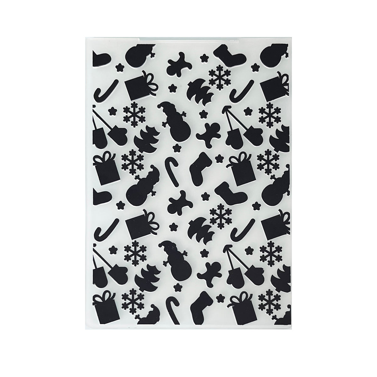 Christmas Embossing Folder, Card Making Stencil (105x148mm)