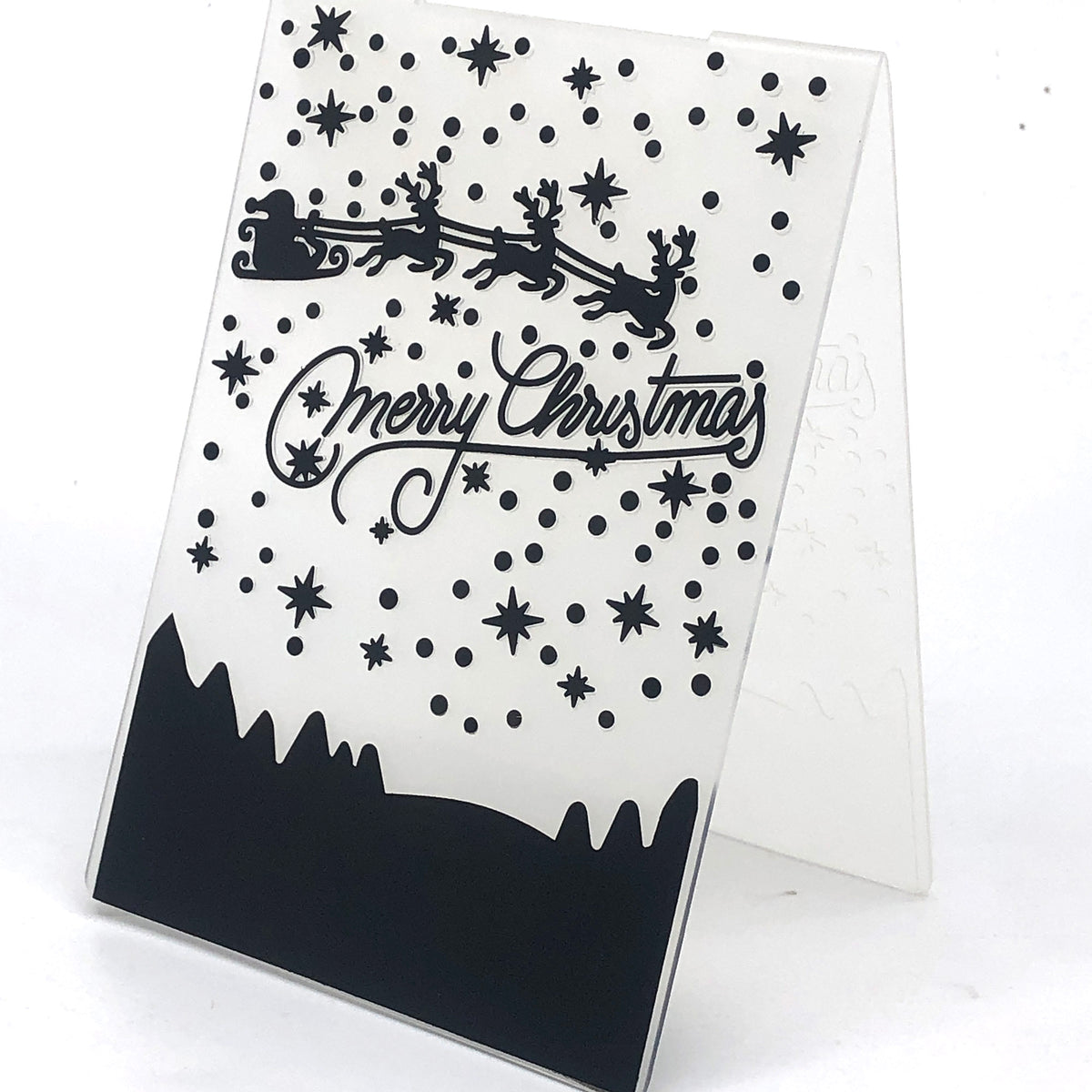 Christmas Embossing Folder, Card Making Stencil (105x148mm)