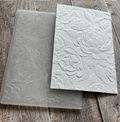 Peony Flower Embossing Folder for Floral Cards and Wedding Scrapbooking