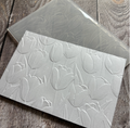 Tulip Flower Embossing Folder for Spring Cards and Floral Scrapbooking