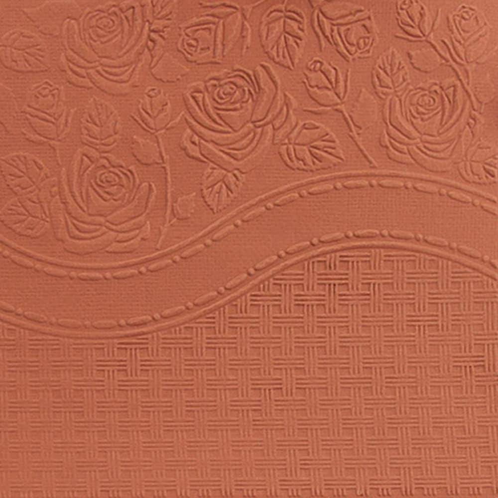 Rose Embossing Folder for Paper Crafts, 15x15cm, Card Making Scrapbooking Embosser Template
