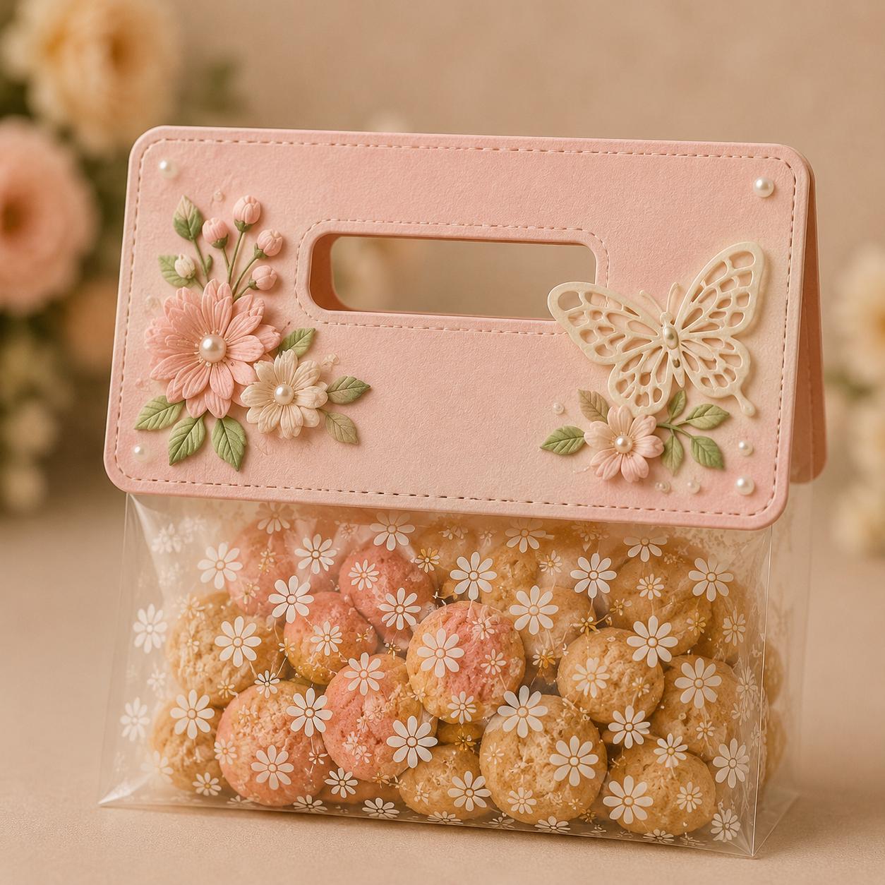 Candy Bag Metal Cutting Die, Treat Bag Stencil for Scrapbook Cards