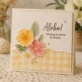 Mahalo Floral Clear Stamp and Die Set for Card Making