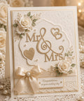 Mr and Mrs Metal Cutting Dies for Wedding Cards