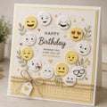 Emoji Metal Cutting Dies, Scrapbooking Card Stencils