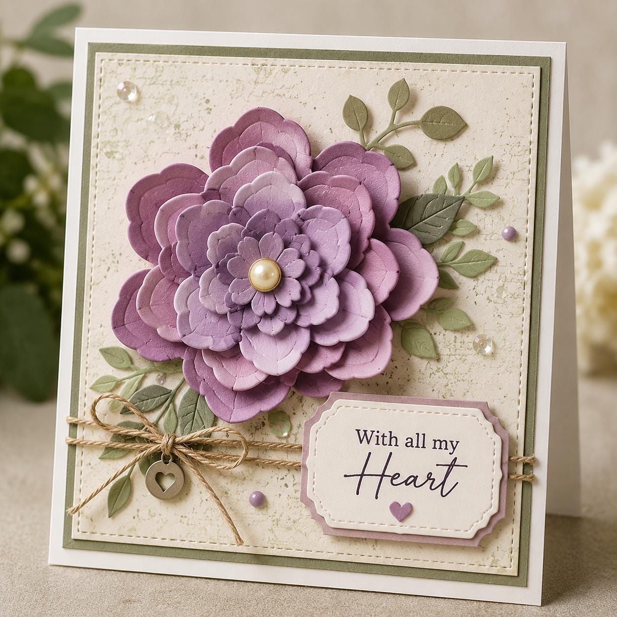 Flower Metal Cutting Dies for Card Making, Scrapbooking