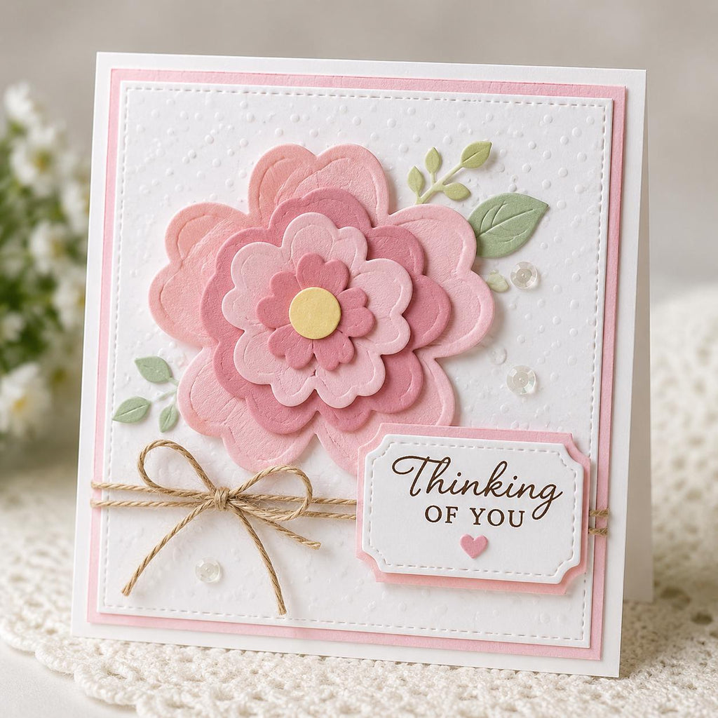 Flower Metal Cutting Dies for Card Making, Scrapbooking