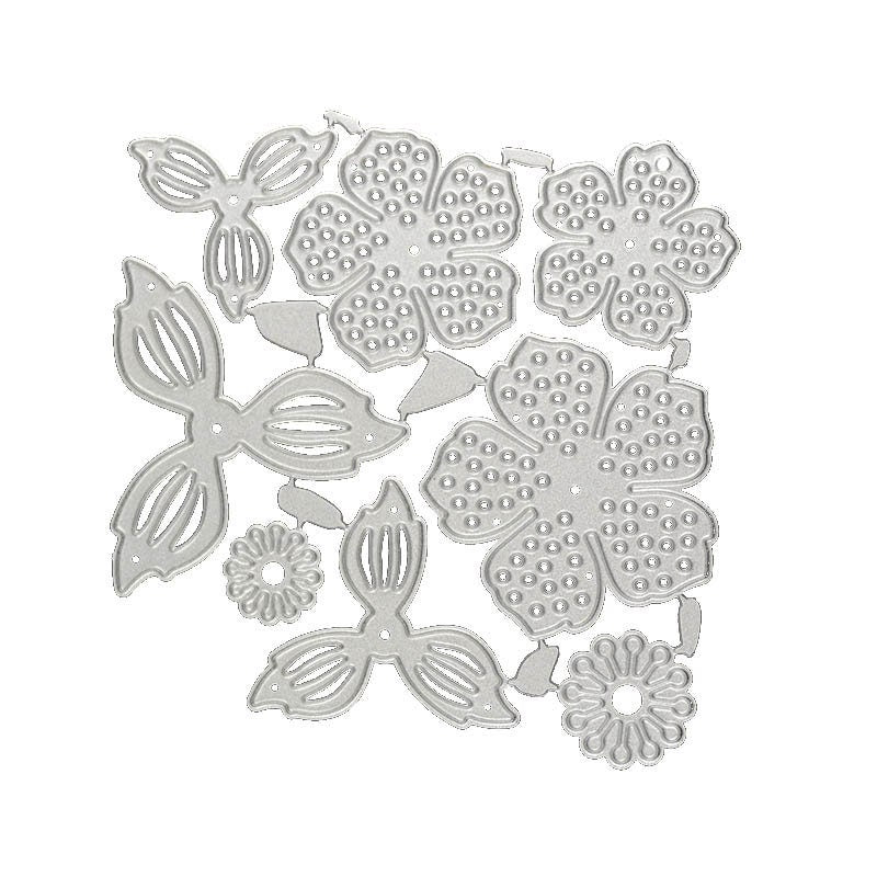 Floral Die Cuts for Scrapbooking and Card Making – Carbon Steel Stencil Templates