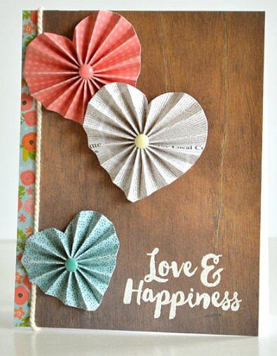 Heart Metal Cutting Dies, Stitched Heart Stencils for Cards