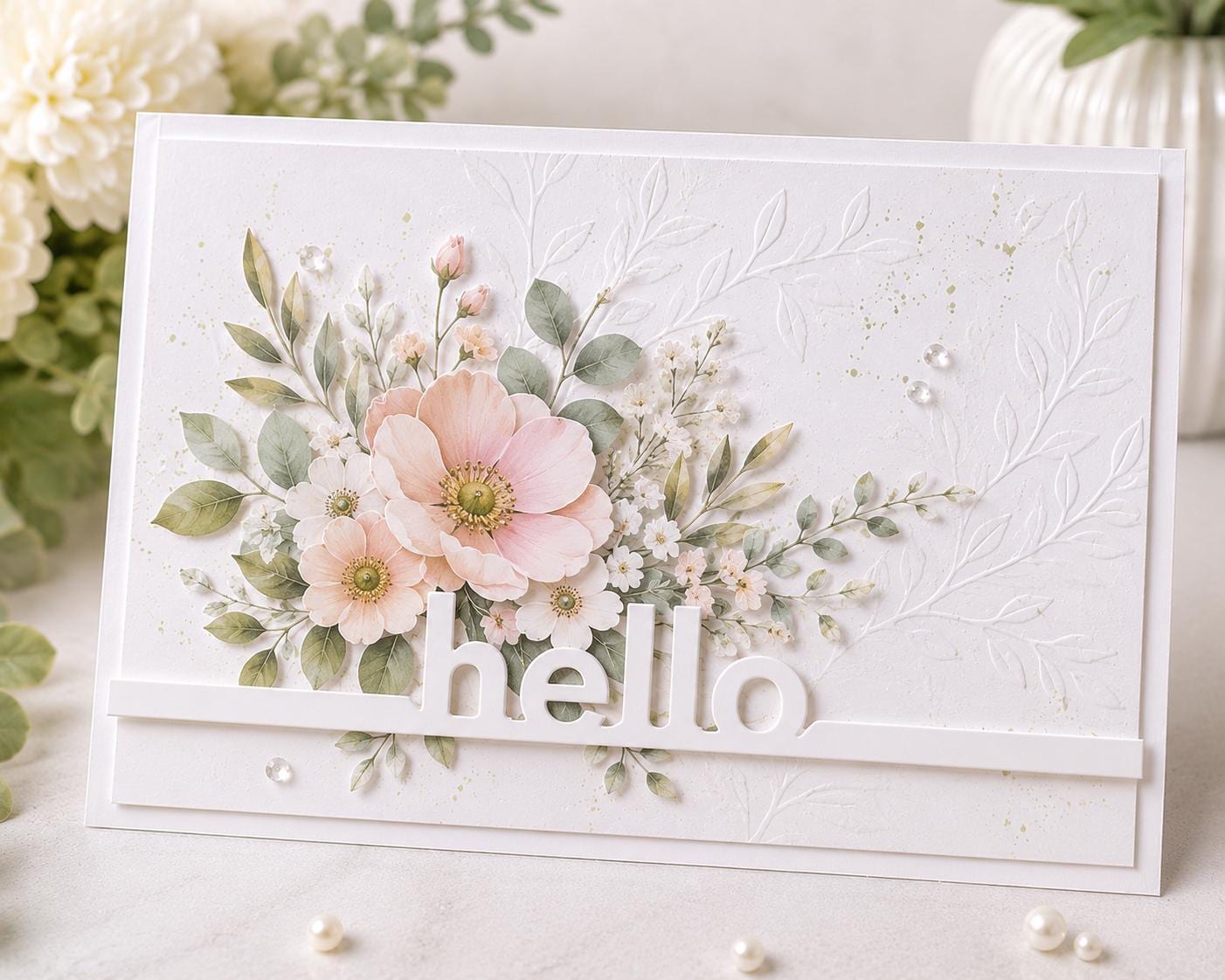 Word Strip Metal Cutting Dies, Hello Smile Thank You Set