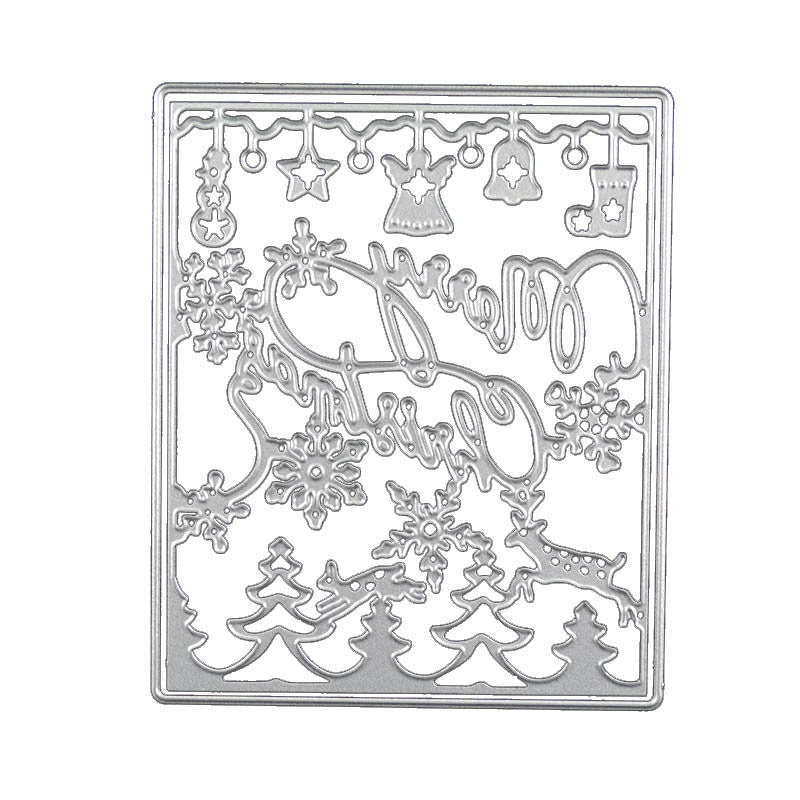 Christmas Metal Cutting Die, DIY Scrapbooking Stencil
