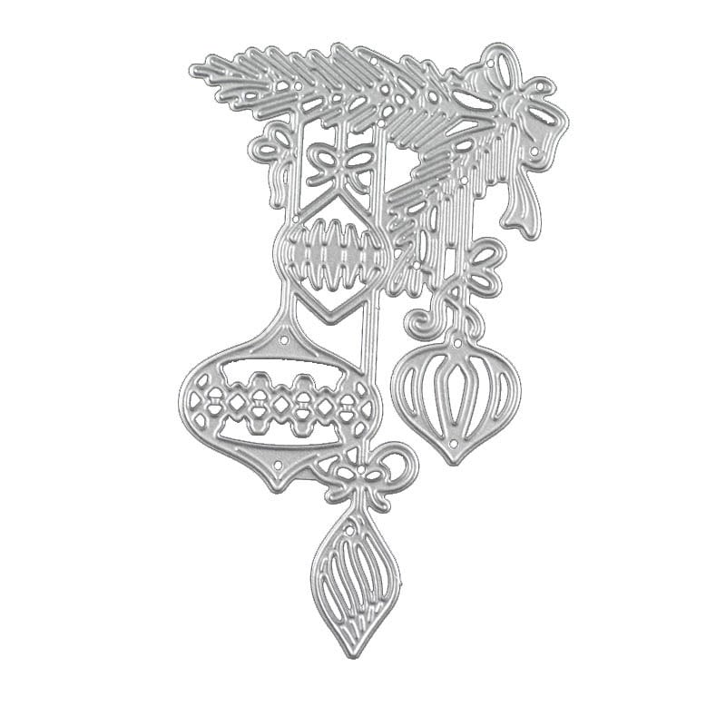 Christmas Ornament Metal Cutting Die, DIY Scrapbooking Stencil