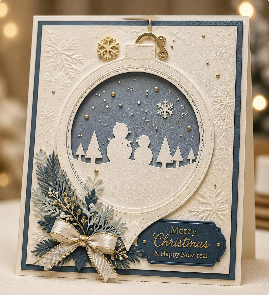 winter snow window die cuts Metal cutting die DIY scrapbooking/card making/embossing template