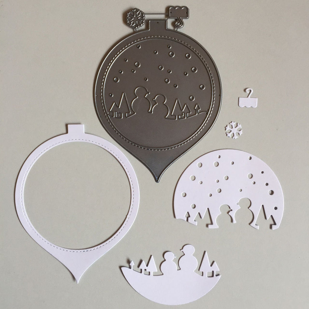 winter snow window die cuts Metal cutting die DIY scrapbooking/card making/embossing template