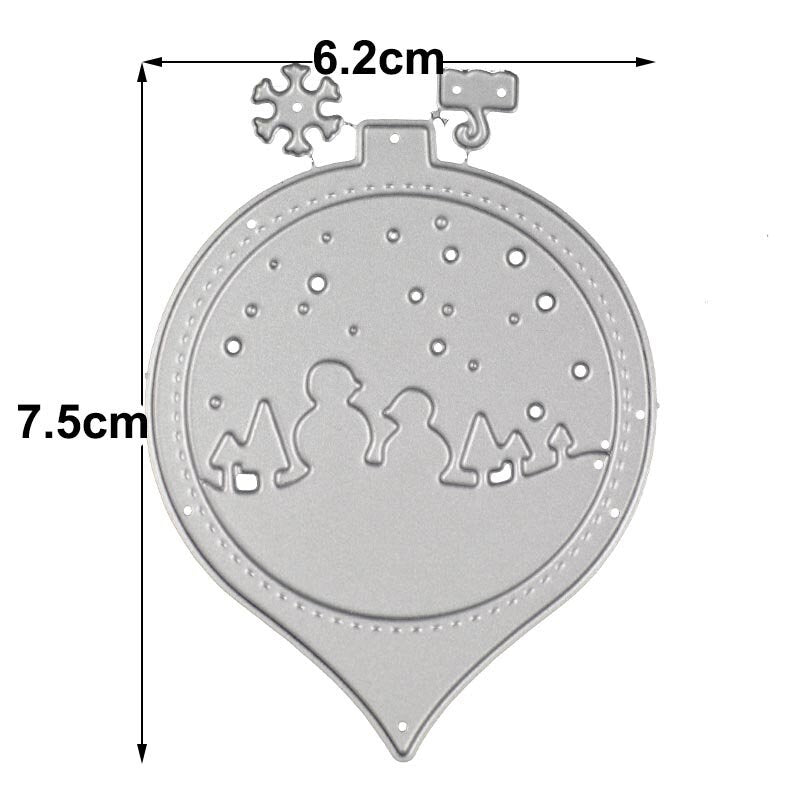 winter snow window die cuts Metal cutting die DIY scrapbooking/card making/embossing template