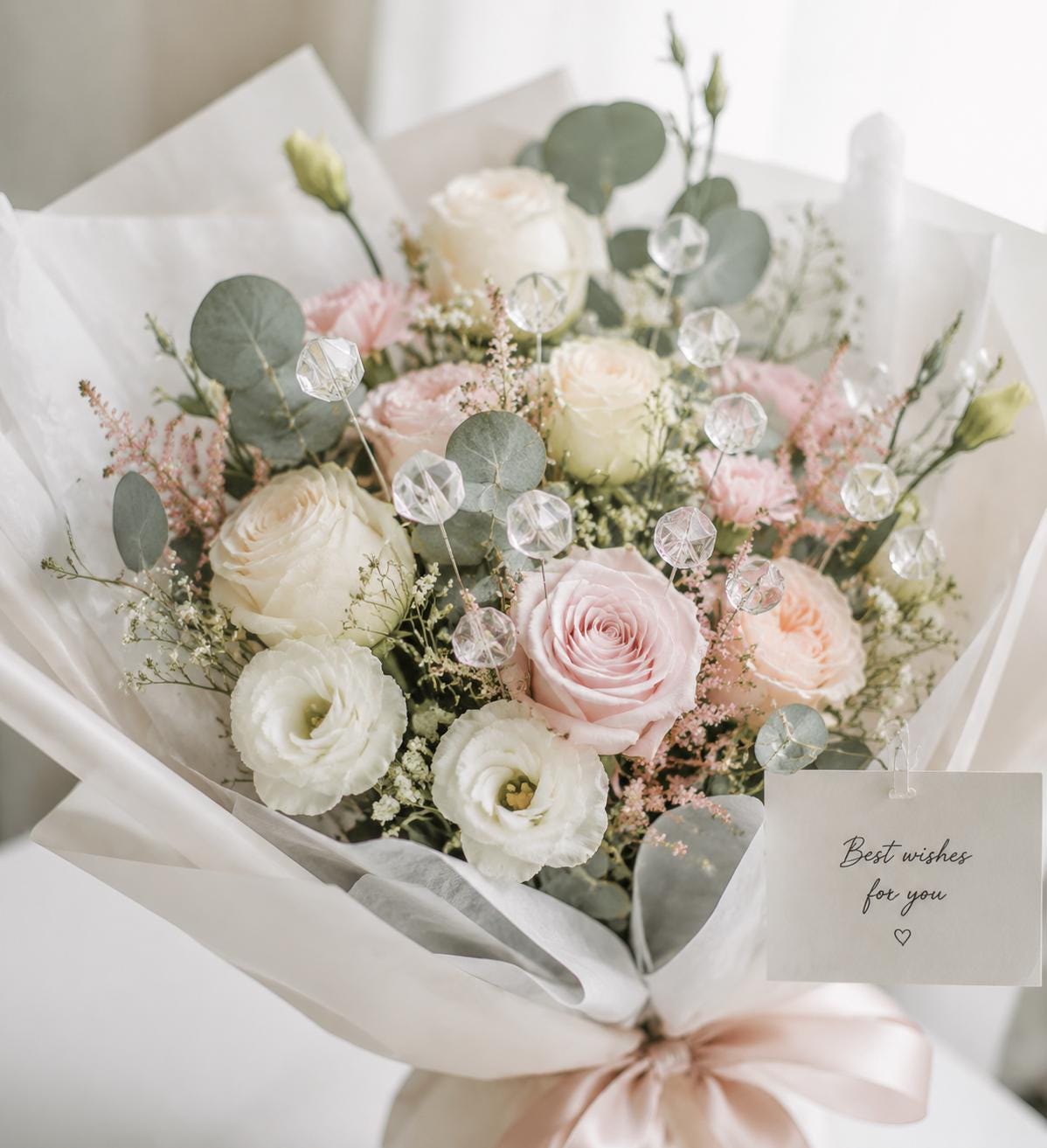 Pearl Corsage Pins, Twist Wire Floral Bouquet Picks (100pcs/pack, 2.75 inches )