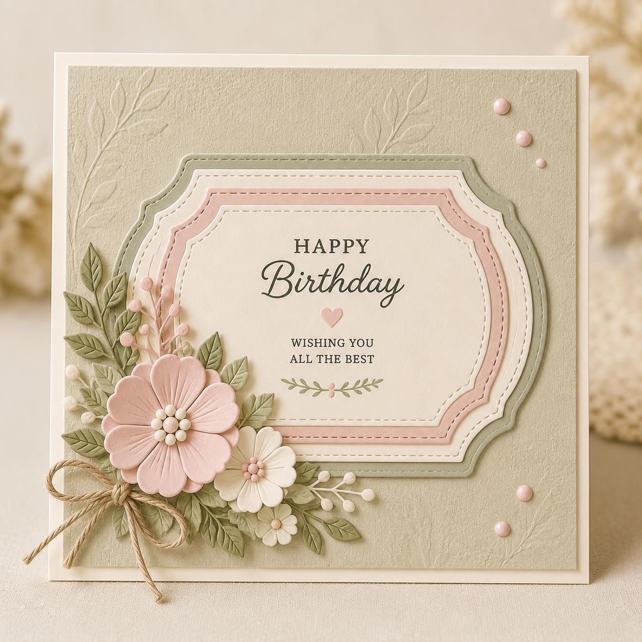 Stitched Frames Metal Cutting Dies: Scrapbooking Card Stencils