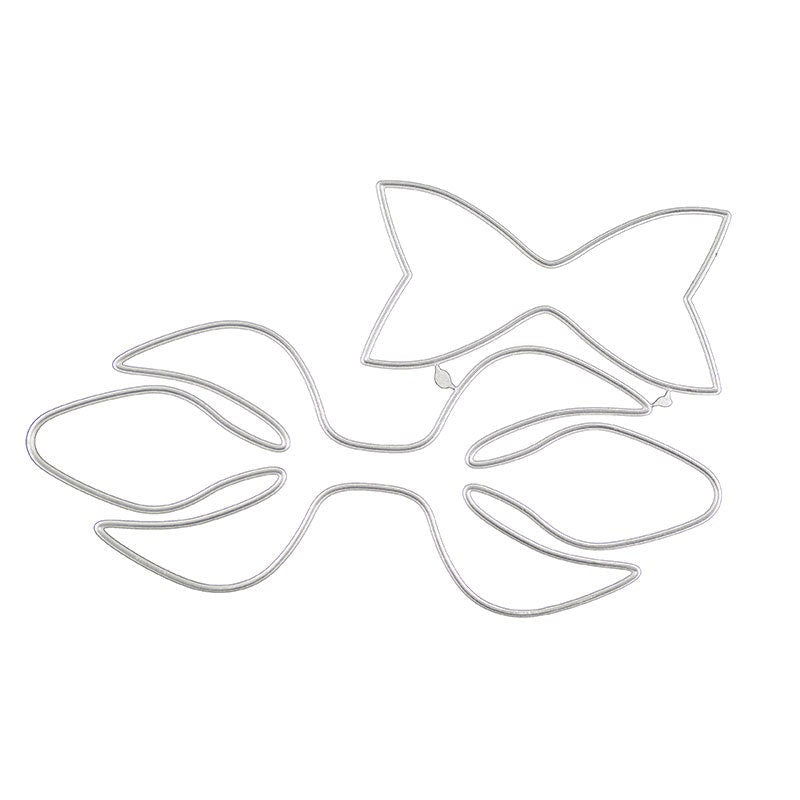 Bowtie Metal Cutting Dies, Bow Tie Stencils for Scrapbook Cards