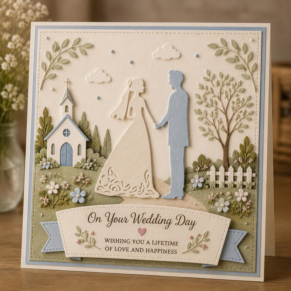 Couple Metal Cutting Dies, Card Making Stencils
