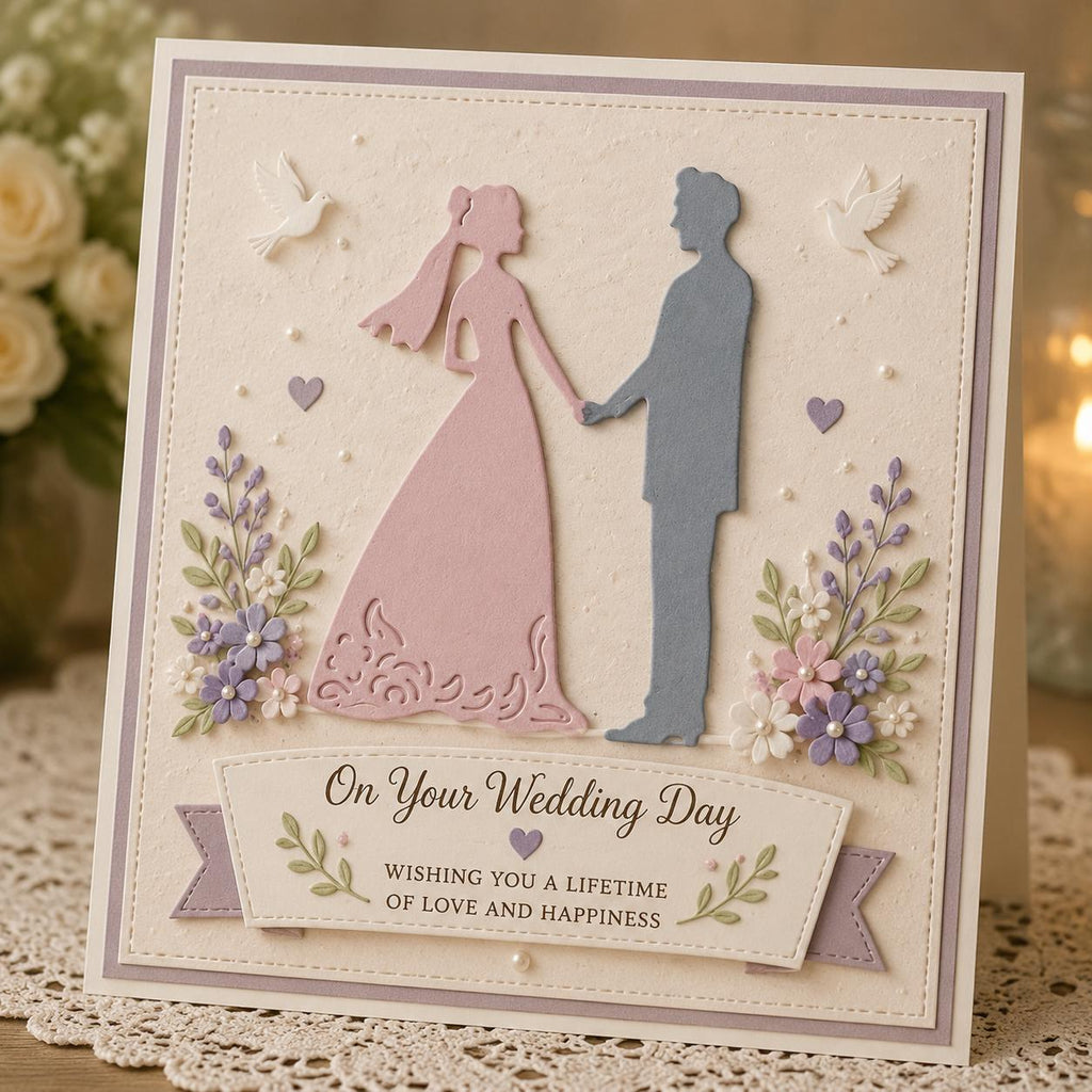 Couple Metal Cutting Dies, Card Making Stencils