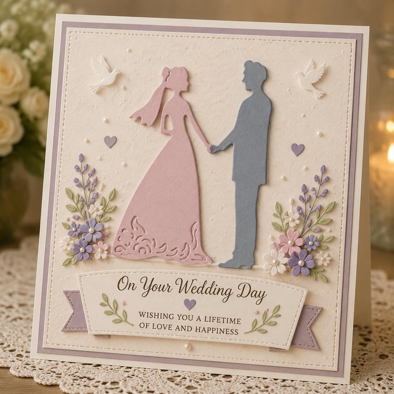 Couple Metal Cutting Dies, Card Making Stencils