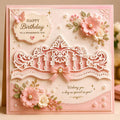 Ornate Metal Cutting Die, Scrapbooking Stencil