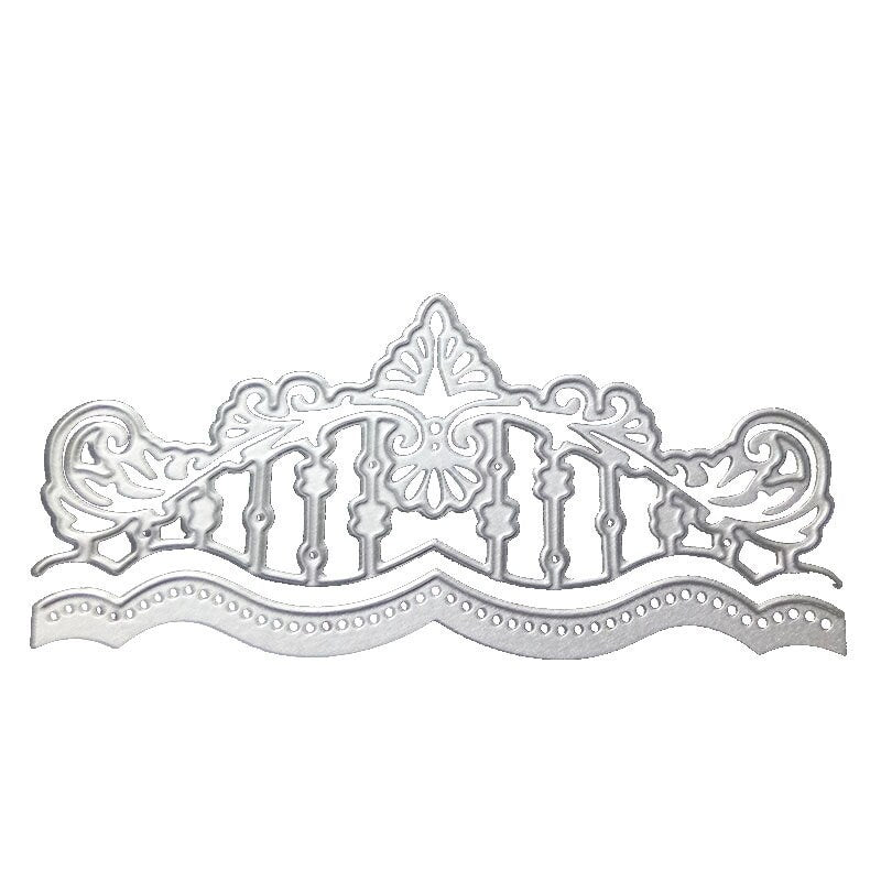 Ornate Metal Cutting Die, Scrapbooking Stencil