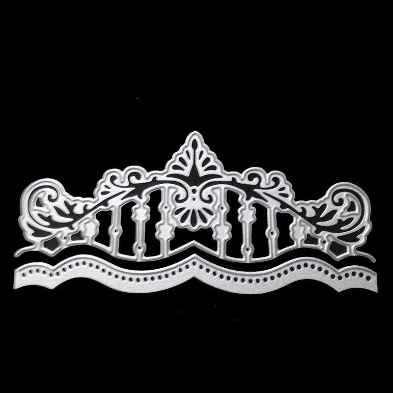 Ornate Metal Cutting Die, Scrapbooking Stencil