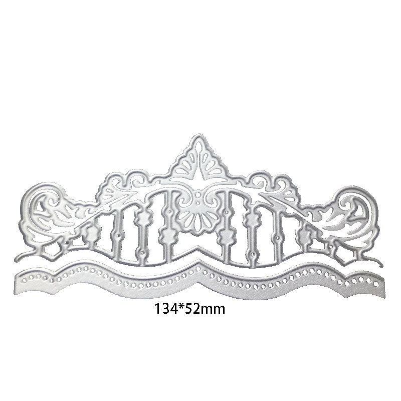 Ornate Metal Cutting Die, Scrapbooking Stencil