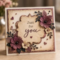 5 Frame Metal Cutting Dies for Cards and Scrapbooking