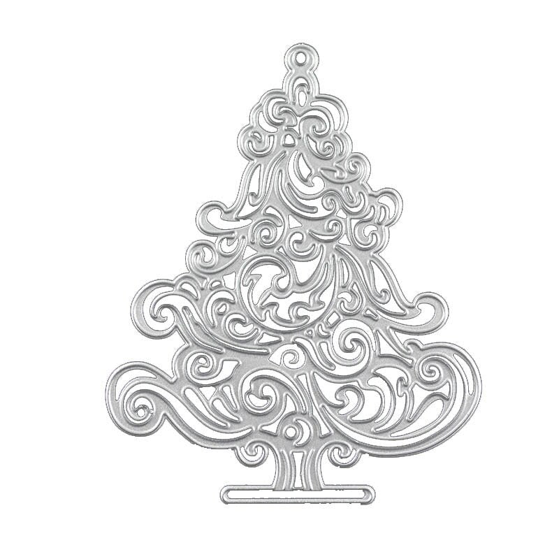 Christmas Tree Metal Cutting Die, DIY Scrapbooking Stencil