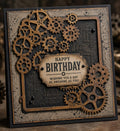 Gears Metal Cutting Dies Stencils Embossing Card Scrapbooking Album Decoration Craft Die Cutting Template