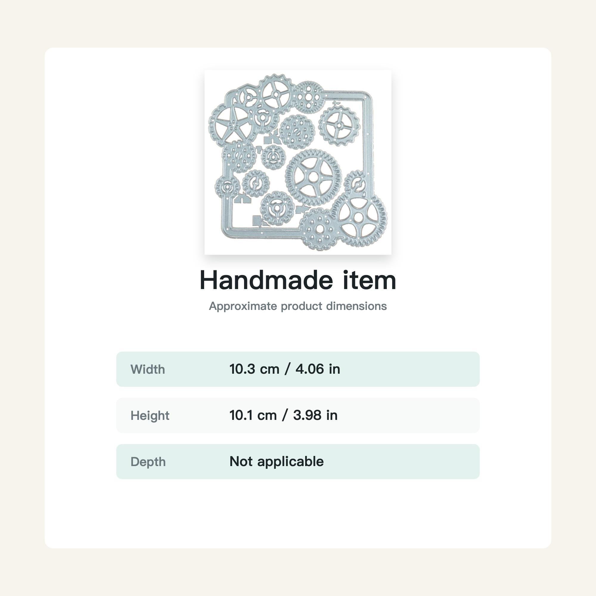 Gears Metal Cutting Dies Stencils Embossing Card Scrapbooking Album Decoration Craft Die Cutting Template