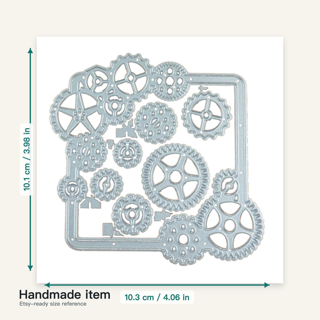 Gears Metal Cutting Dies Stencils Embossing Card Scrapbooking Album Decoration Craft Die Cutting Template