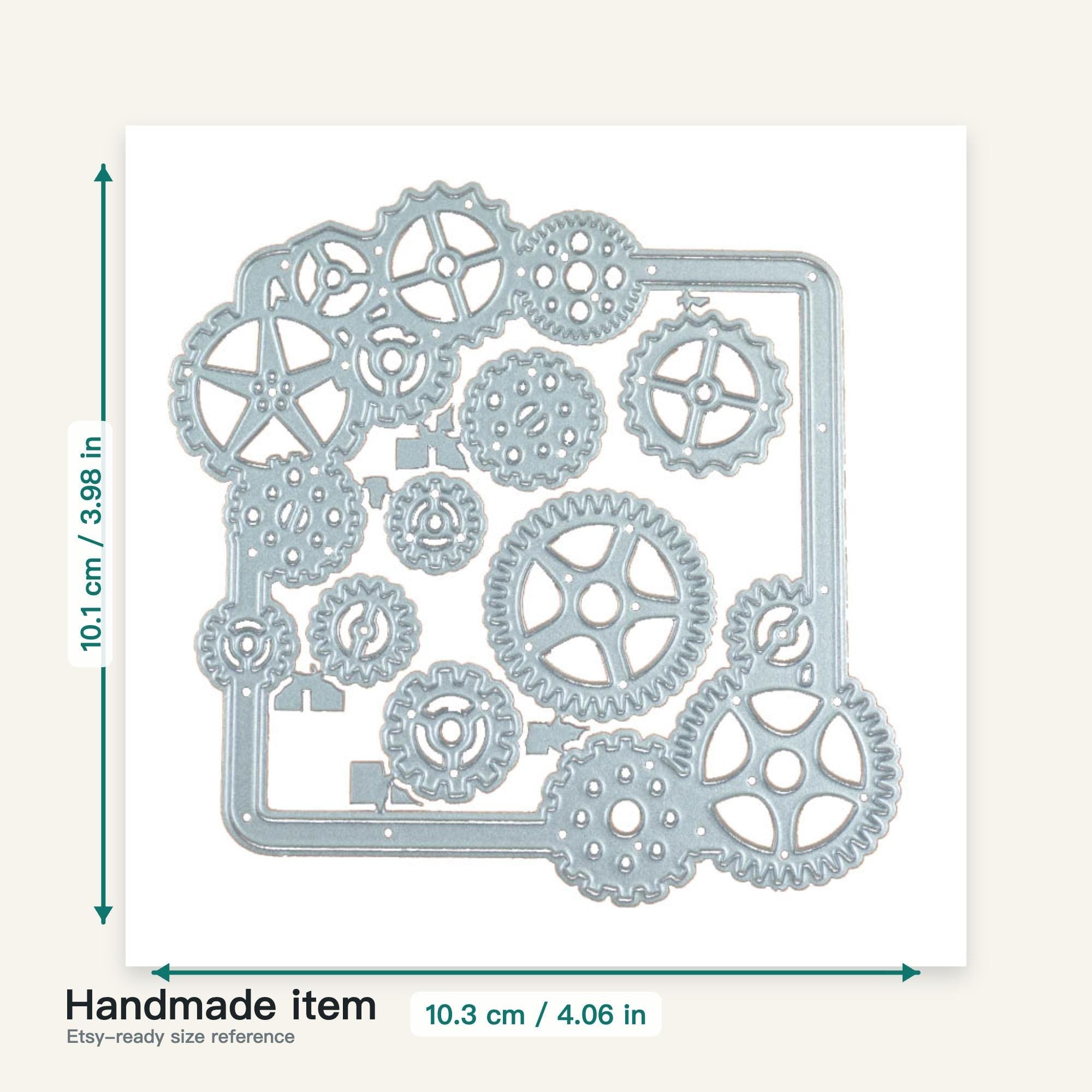 Gears Metal Cutting Dies Stencils Embossing Card Scrapbooking Album Decoration Craft Die Cutting Template