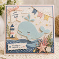Whale Metal Cutting Die for Nautical Cards and Crafts