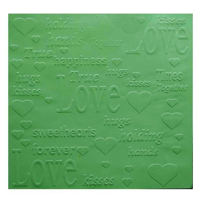 Love Hearts Embossing Folder 150x150mm for Scrapbooking & Card Making