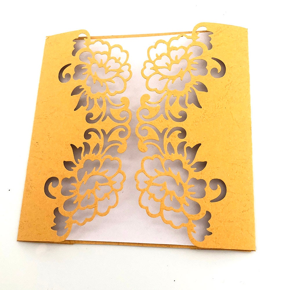 Flower Lace Border Metal Cutting Die for Invitations