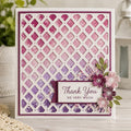 Square Grid Metal Cutting Die, Scrapbooking Stencil