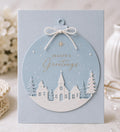 Christmas Ornament Metal Cutting Dies, Holiday Stencils for Cards