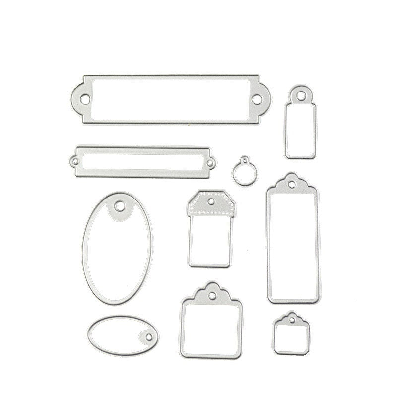 Tag Metal Die Set, DIY Scrapbooking Card Making