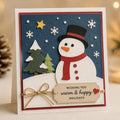 Snowman Metal Cutting Die, DIY Scrapbooking Stencil