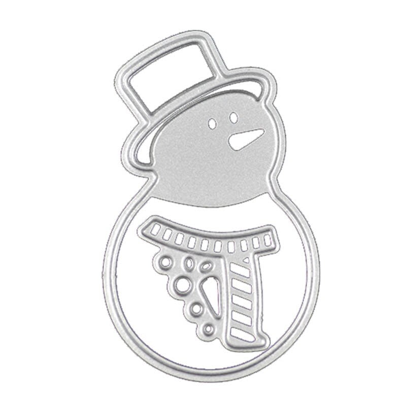 Snowman Metal Cutting Die, DIY Scrapbooking Stencil