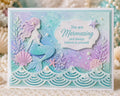 Wave Border Metal Cutting Die - Scrapbooking Embossing Stencil