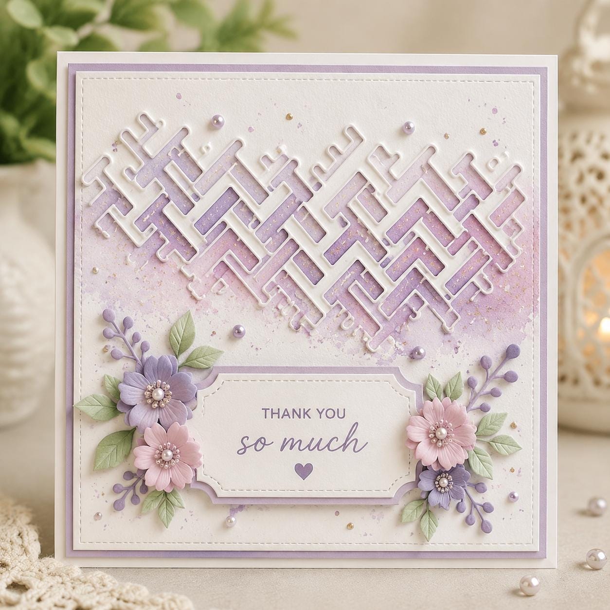 Brick Wall Metal Cutting Die: Scrapbooking Card Stencil