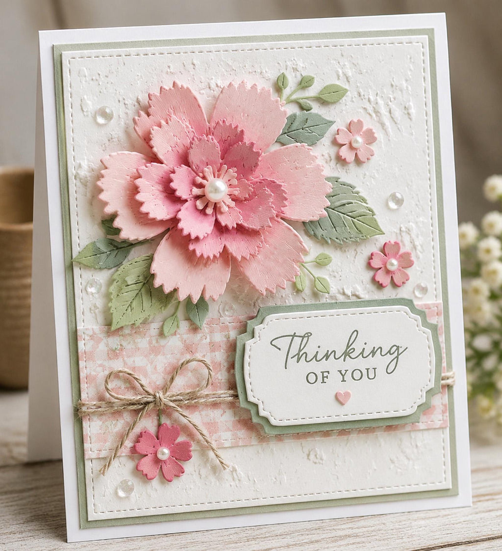 Flower Metal Die Cut, DIY Scrapbooking Stencil