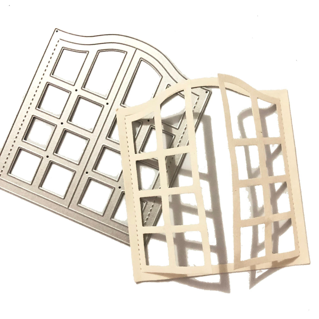 Window Metal Cutting Dies for Scrapbooking, DIY Paper Crafts