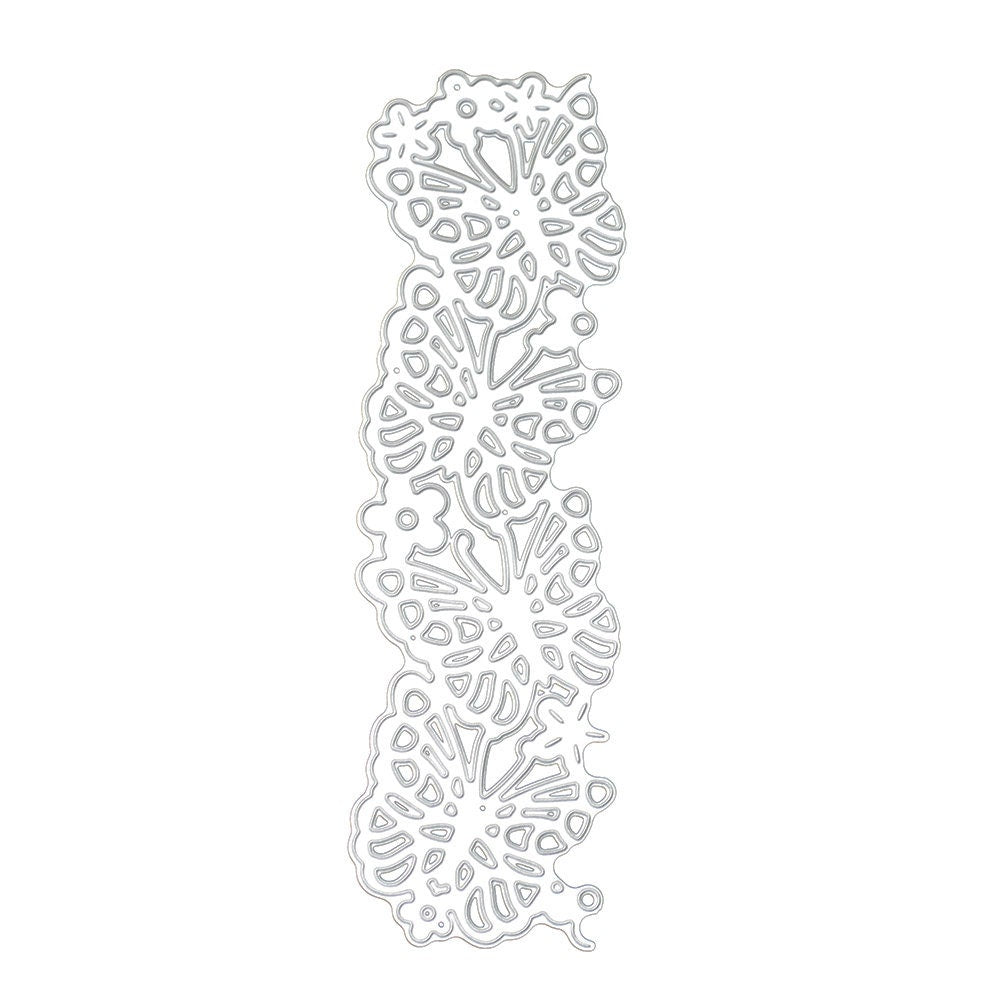 Butterfly Lace Border Metal Cutting Die for Cards