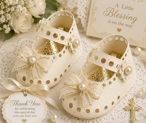Baby Shoe Metal Cutting Die for Cards and Scrapbooks